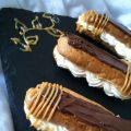 Eclair caramel ,nutella sur lit de chantilly[...]
