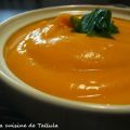 Soupe de potimarron au curcuma, Recette Ptitchef
