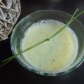 Soupe glacée de courgettes et concombre au[...]