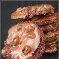 Chocolate puddle cookies