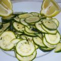 Courgettes au citron - 1FP - 1PP