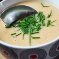 Velouté de fonds d'artichauts aux crevettes et[...]