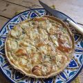 Quiche chèvre/menthe