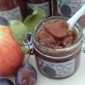 Chutney de prunes d'ente aux pommes