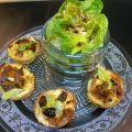 Mini-quiches Moutarde aux pain d'épice, tomates[...]