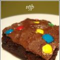 Brownies aux M&M