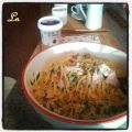 Linguine aux deux saumons et aux saint jacques