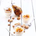 Panna cotta poire/amande