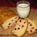 Pain aux canneberges
