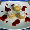 Petit chou garni à la crème de pain d'épices,[...]