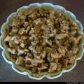 Tarte crumble poire chocolat et speculoos