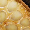 Tarte aux poires et caramel