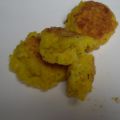 Croquettes de riz au curcuma et fromage italien