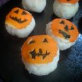 Temari sushi Halloween
