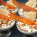 Panna cotta mozzarella et basilic ,tomates[...]