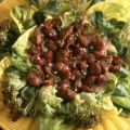 Salade de mâche aux gésiers de canard et[...]