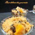 CRUMBLE D'ORANGES AU CHOCOLAT
