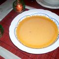 Potage de melon au feta