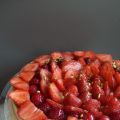 Tarte Fraise Framboise éclats de Pistaches