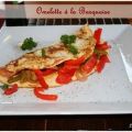 Omelette à la basquaise, Recette Ptitchef
