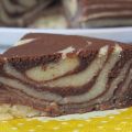gâteau twist chocolat et vanille