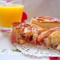 Petits pains roulés au jambon et au fromage -[...]