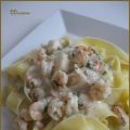 Pâtes à la sauce aux fruits de mer et à la[...]