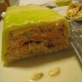 Terrine de saumon à la mangue et au gingembre,[...]