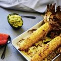 Epis de maïs grillé aux épices