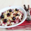 Risotto au raisin noir sans gluten