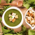 Soupe aux épinards