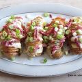 Pommes de terres Hasselback garnies (cheddar,[...]