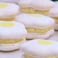 Macarons ananas gingembre