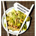 Pasta integrale con broccoli al curry