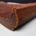 Fondant chococaramel à la compote de poire