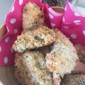 Nuggets de poulet à la chapelure japonaise.