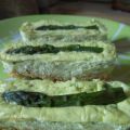 Cheese-cake d'asperges vertes