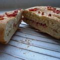 Recette de la fougasse aux lardons