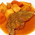 Cuisses de canard aux légumes racines
