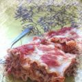 Lasagne au porc haché et à la mozzarella,[...]