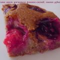 Gateau aux prunes (sans oeuf, sans gluten)
