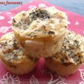 Muffins aux tomates séchées, parmesan & origan