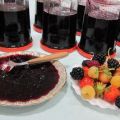 Confiture de fruits rouges