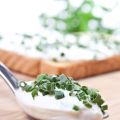 Sauce au fromage blanc et à la ciboulette