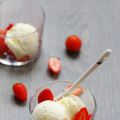 Glace au citron (sans oeufs)