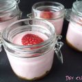 Minis cheesecakes à la fraise