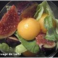 Salade de figue au melon à l