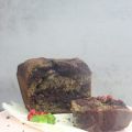 Cake marbré menthe-chocolat
