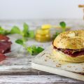 Bagel à la viande des grisons, roquette et[...]