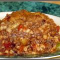 Gratin de boeuf et d'orge